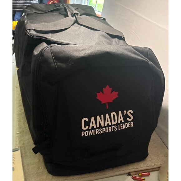 Large Black Duffel Bag Royal Distributing Adjustable Strap Zipper Canada - Picture 4 of 16